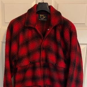 Aero Sportswear Vintage Buffalo Plaid Mackinaw Jacket - M- L (like FILSON)